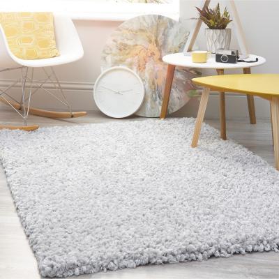 The Rug Seller Origins Portland Shaggy Rugs in Grey