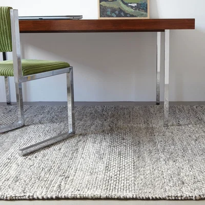 The Rug Seller Katherine Carnaby CS07 Modern Designer Rugs in Grey Marl Stripe&nbsp;200x300cm