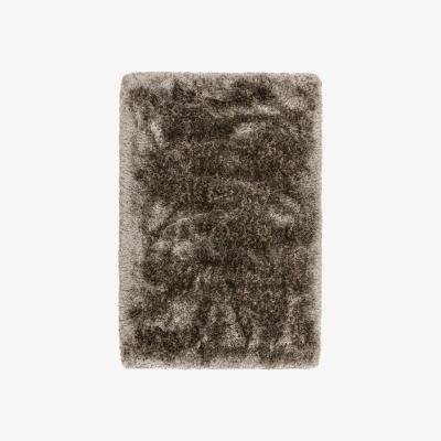 The Rug Seller Plush Shaggy Rugs in Zinc