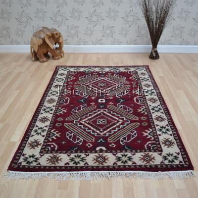 The Rug Seller Kazak 1273 Red Traditional Rugs