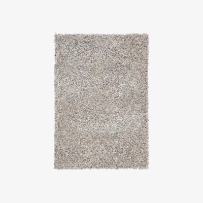 The Rug Seller Young 061801 Wool Shaggy Rugs in Orange by Brink and Campman