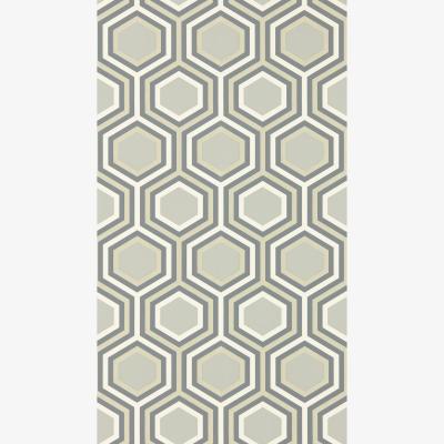 The Rug Seller Selo Wallpaper 112148 by Harlequin in Slate Platinum Grey&nbsp;Roll
