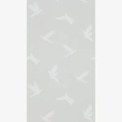 The Rug Seller Paper Doves Wallpaper 216380 by Sanderson in Dove Grey&nbsp;Roll