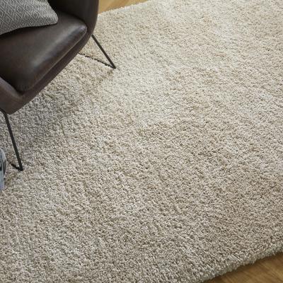 The Rug Seller Brilliance Sparks Shaggy Rugs in Beige