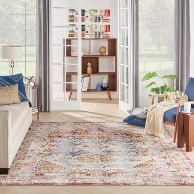 The Rug Seller Vintage Kashan VKA09 Traditional Rugs by Nourison in Multicolour