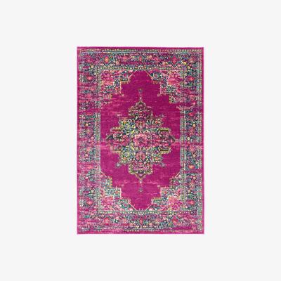The Rug Seller Colt CL04 Medallion TraditionalRugs in Fuchsia&nbsp;120x170cm