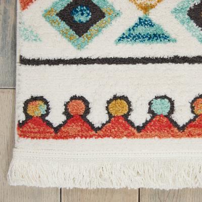 The Rug Seller Navajo Rugs NAV06 in White Nourison&nbsp;282x393cm