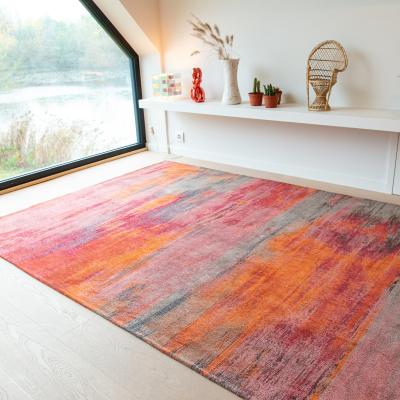 The Rug Seller Louis De Poortere Designer Monetti Rugs in 9116 Hibiscus Red