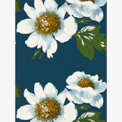 The Rug Seller Paeonia Wallpaper 2112842 by Harlequin in Azurite Meadow Nectar&nbsp;Roll