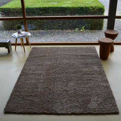 The Rug Seller Quartz 067101 Shaggy Wool Designer Rugs by Brink and Campman