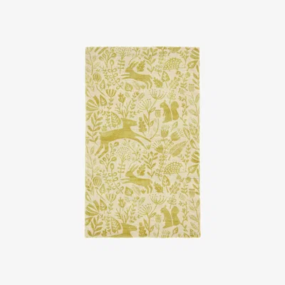 The Rug Seller Kelda Woodland Rugs by Scion in 023506 Honey Yellow