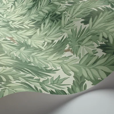 The Rug Seller Florencecourt Wallpaper 100 1002 by Cole & Son in Verillion Green&nbsp;Roll