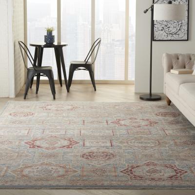 The Rug Seller Homestead Rugs HMS02 in Blue Multi by Nourison&nbsp;305x396cm