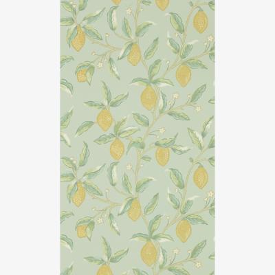 The Rug Seller Lemon Tree Wallpaper 216673 by Morris & Co in Sage Green&nbsp;Roll