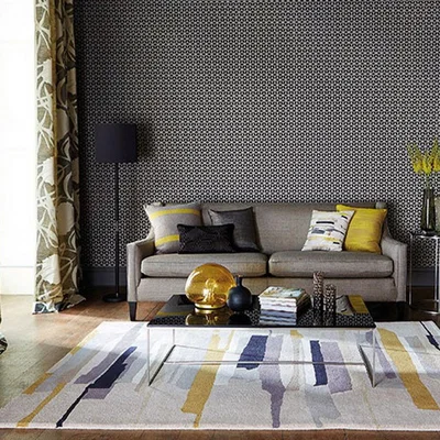 The Rug Seller Zeal Rugs 43004 Pewter by Harlequin&nbsp;200x280cm
