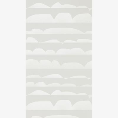 The Rug Seller Haiku Clouds Wallpaper 112009 by Scion in Linen Grey&nbsp;Roll