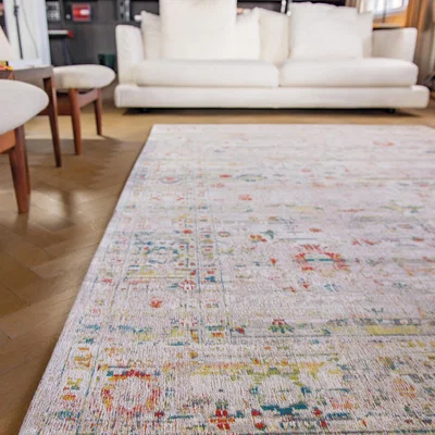 The Rug Seller Louis De Poortere Ushak Rugs 8894 in Turkish Delight