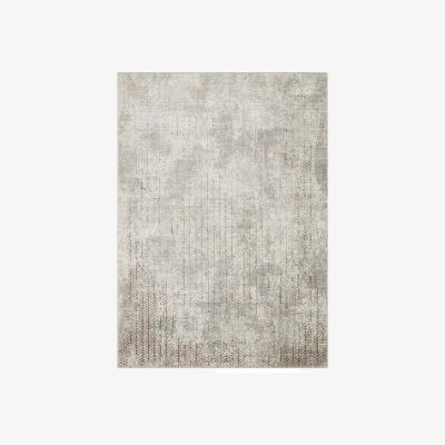 The Rug Seller Dalia DAL11 Abstract Rugs in Silver Copper