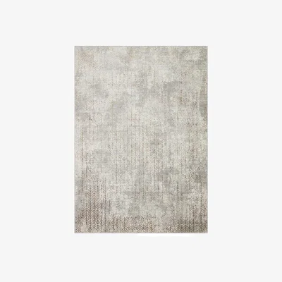 The Rug Seller Dalia DAL11 Abstract Rugs in Silver Copper