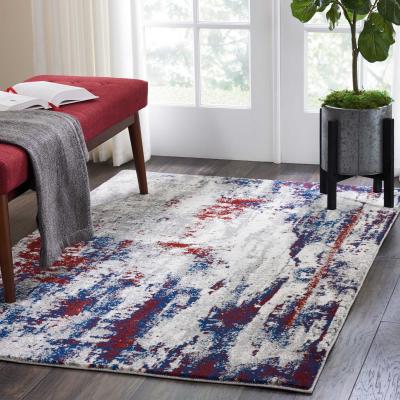The Rug Seller Maxell MAE15 Abstract Rugs by Nourison in Multicolour