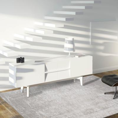 The Rug Seller Mad Men Jacobs Ladder Rug 8929 in White Plains