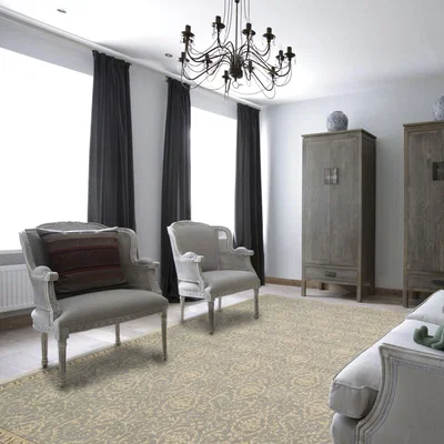 The Rug Seller Riviera Rugs RI02 Blue by Nourison