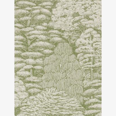 The Rug Seller Woodland Toile Wallpaper 215720 by Sanderson in Cream Green&nbsp;Roll
