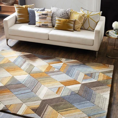 The Rug Seller Arccos Rugs 40206 in Ochre by Harlequin&nbsp;200x280cm