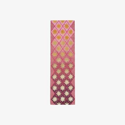 The Rug Seller Atlas Sky Runner Rugs By Designer Matthew Williamson in Pink