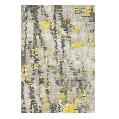 The Rug Seller Meriel Bamboo Rugs in Citron Yellow by Designer William Yeoward&nbsp;300x425cm