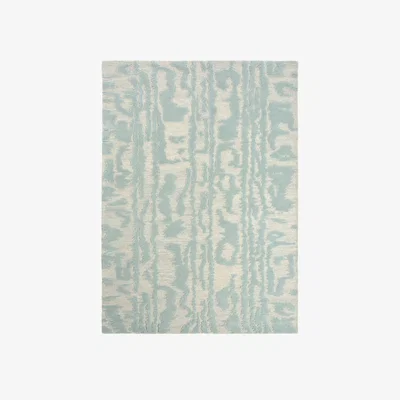 The Rug Seller Waterwave Stripe Rugs 039908 in Pearl by Florence Broadhurst