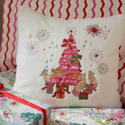 The Rug Seller The Night Before Cushion by Cath Kidston in White45x45cm