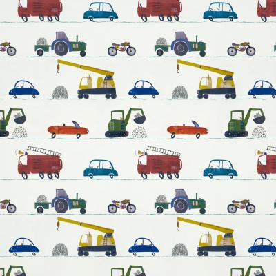 The Rug Seller Just Keep Trucking Wallpaper 112643 by Harlequin in Tomato Marine Gecko&nbsp;Roll