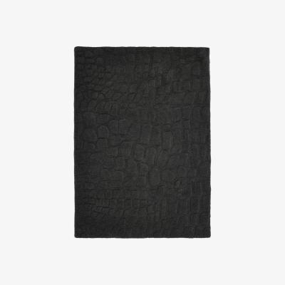 The Rug Seller Marbles Wool Rugs in Charcoal