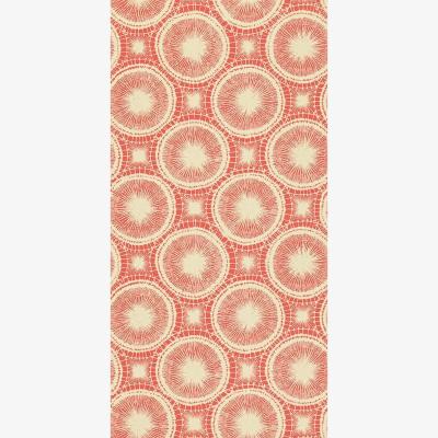 The Rug Seller Tree Circles Wallpaper 110255 by Scion in Pimento Red&nbsp;Roll