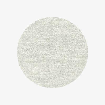 The Rug Seller Mehari 23252 6464 Speckled Shaggy Circle Rugs in Cream