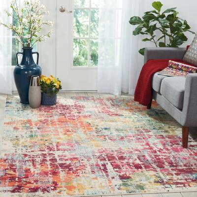 The Rug Seller Celestial Modern Abstarct Rugs CES13 PNMTC by Nourison&nbsp;221x160cm
