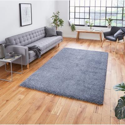 The Rug Seller Sierra 9000 Shaggy Rugs in Slate Grey&nbsp;160x220cm