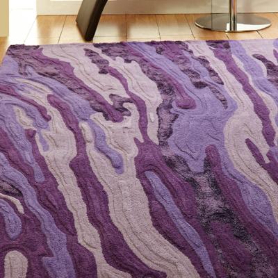 The Rug Seller Unique Vibe Rugs in Purple