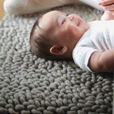 The Rug Seller Union Wool Rugs in Dove Grey