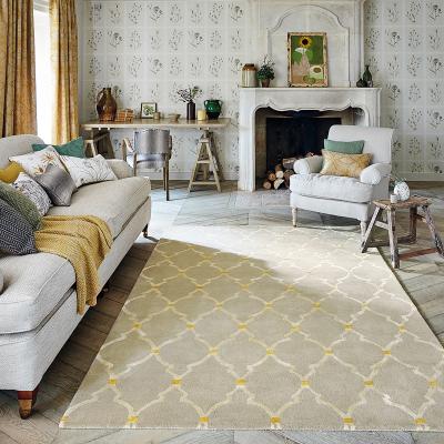 The Rug Seller Empire Trellis Rugs in Stone 45501 by Sanderson