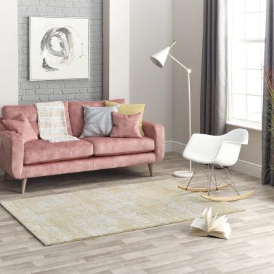 The Rug Seller Chamonix Rugs in 46001 701 in Yellow