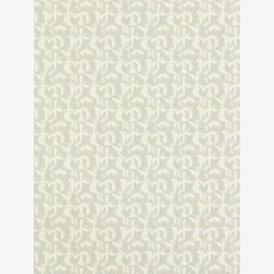 The Rug Seller Tumbling Blocks Wallpaper 312891 by Zoffany in Empire Grey&nbsp;Roll