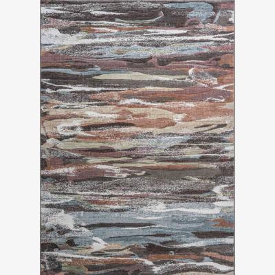 The Rug Seller Galleria Abstract Textured 63742 3230 Rugs in Rust Orange