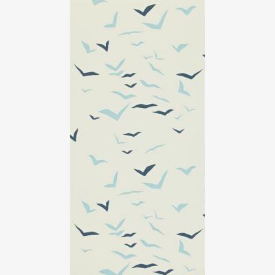 The Rug Seller Flight Wallpaper 110211 by Scion in Powder Blue Chalk Indigo&nbsp;Roll