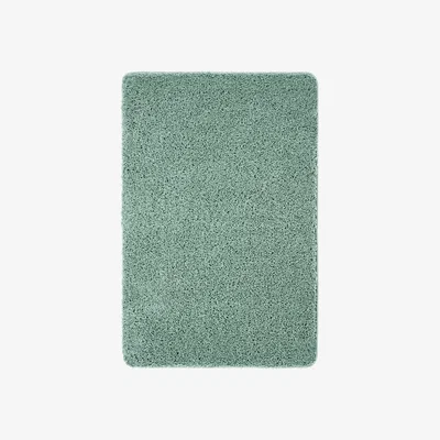 The Rug Seller Buddy Washable Plain Rugs in Denim Blue&nbsp;80x120cm