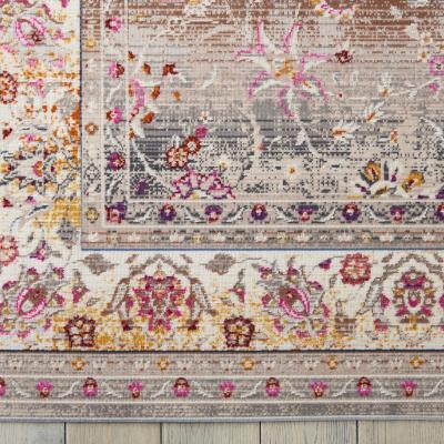 The Rug Seller Vintage Kashan Rugs VKA01 by Nourison in Grey&nbsp;160x239cm