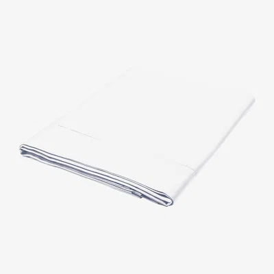 The Rug Seller Plain Dye Flat Sheet By Bedeck of Belfast in White&nbsp;315x260cm