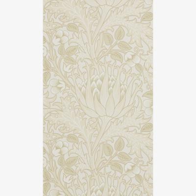 The Rug Seller Artichoke Wallpaper 210353 by Morris & Co in Vellum Beige&nbsp;Roll