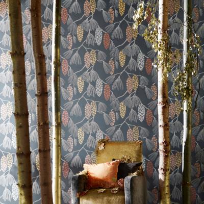 The Rug Seller Epitome Wallpaper 111499 by Harlequin in Gold Sepia Red&nbsp;Roll